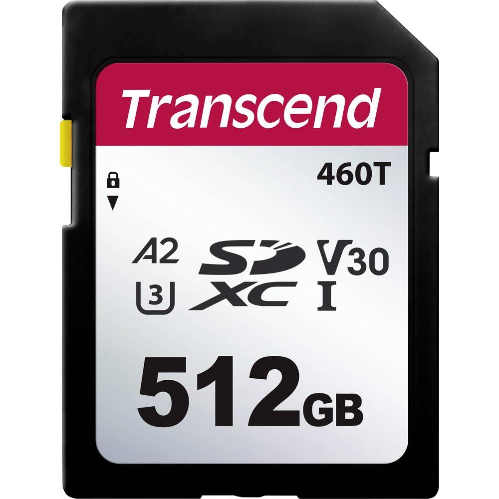 Transcend TS512GSDC460T-VS1 - Tarjeta SD de 512 GB