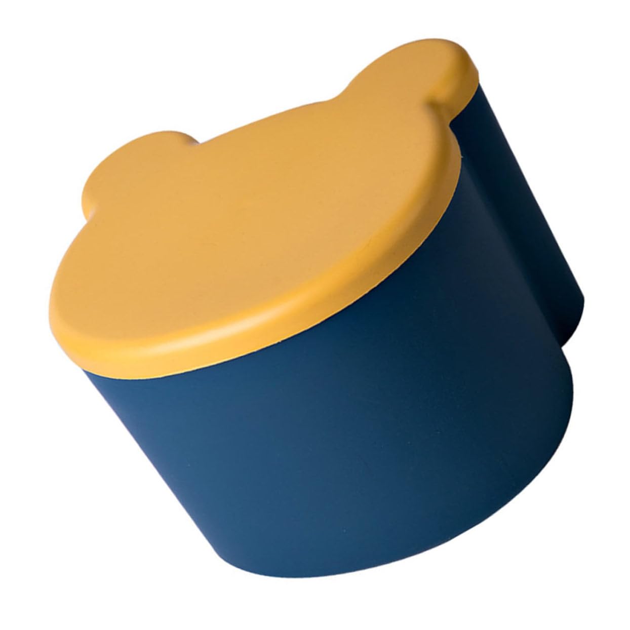 YARNOW 1 Pieza Caja de Almacenamiento Infantil Forma de Caricatura de Almacenamiento Adorable para Juguetes Cubo de Almacenaje Color Azul para Organización de Habitaciones