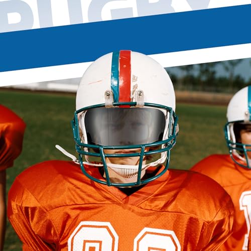 Image of Xuhal 2 Pcs Football Visor for Youth Adult Football Helmet Visor Lacrosse Helmet Eye Shield Eye Protection for Sport