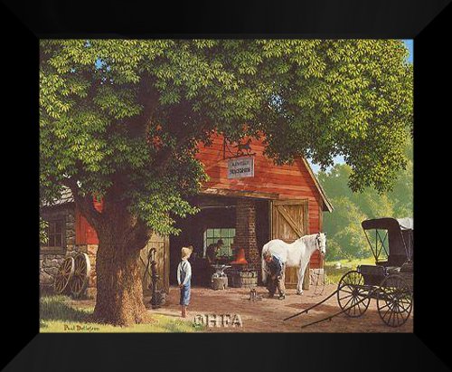 Paul Detlefsen絵画 Paul Detlefsen絵画 VTG THE GOOD OLD DAYS FRAMED PAUL