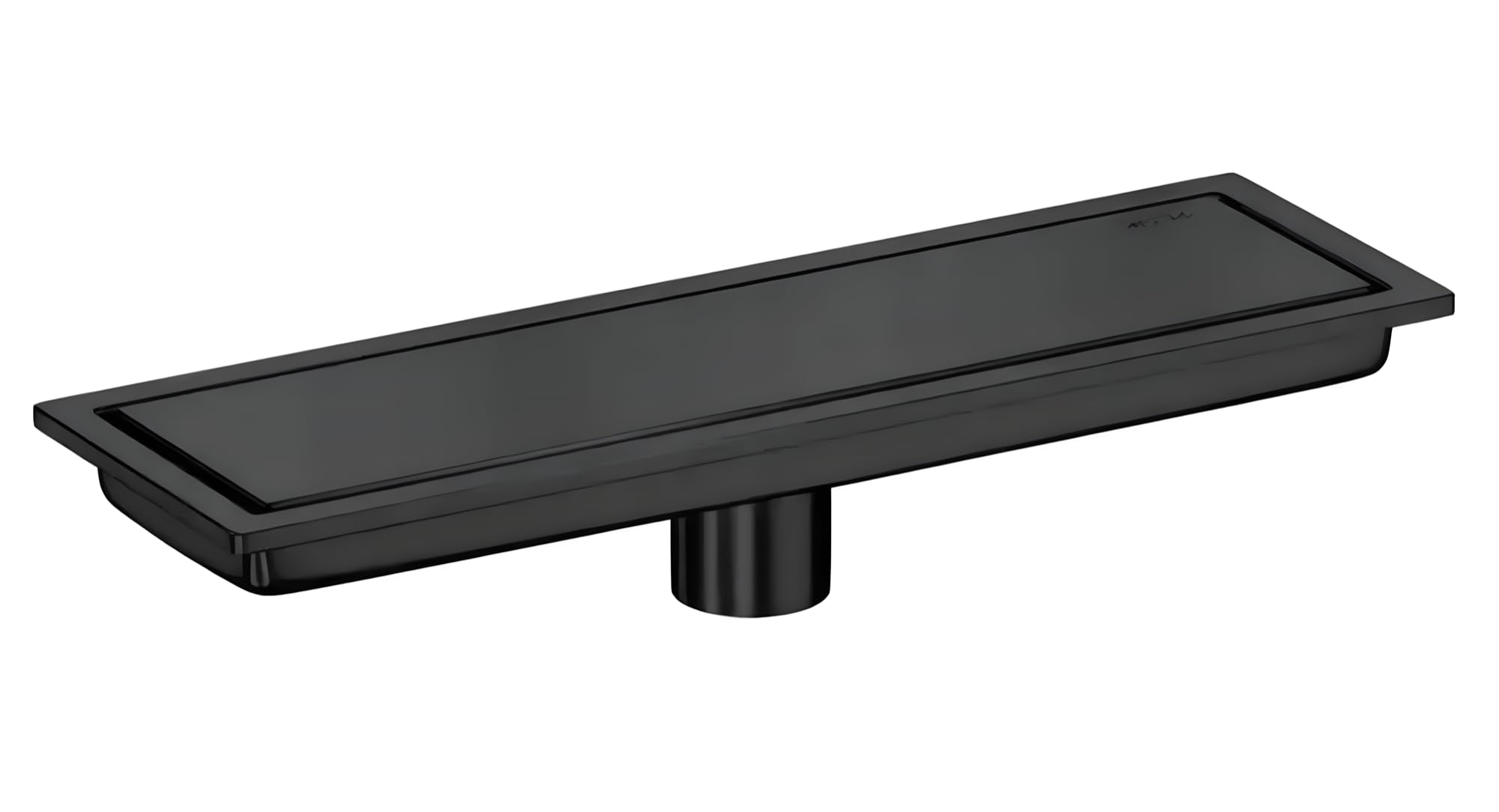 AQUAKART Black Drain 12 x 4 Inches Tile Insert Floor Drain, 304 Stainless Steel Shower Drain Channel Waste Water Floor Drain for Concealed Tile Drain Channel Cockroach Trap 30 Cm (Center Hole) (B0CP2HKM8W) Amazon Price History, Amazon Price Tracker