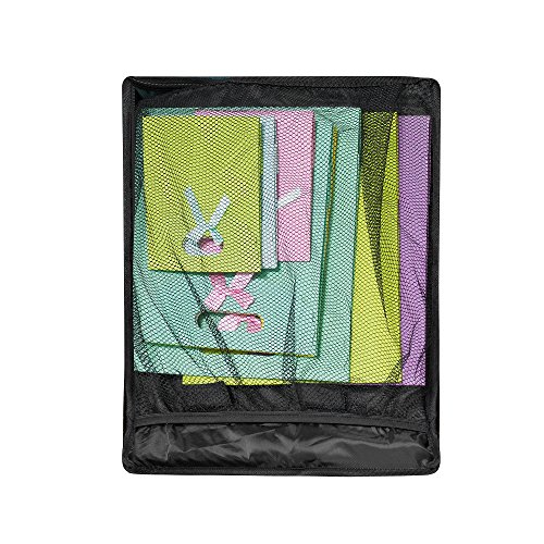 Elf Stor Ultimate Rolling Gift Wrap Storage Bag- Holds Rolls of Wrapping Paper, Ribbons, Bows and More! Burgundy Canvas, Red, 42" x 16" x 12'