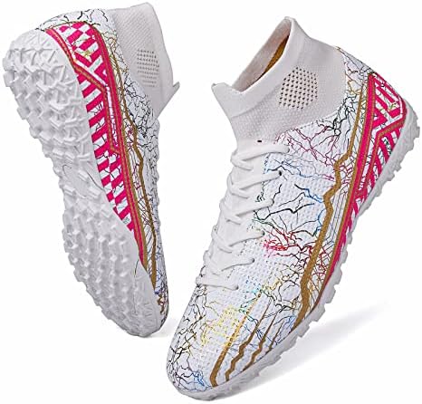 Outdoor Soccer Shoes Mens Women Football Cleats for Big Boy AG/TF