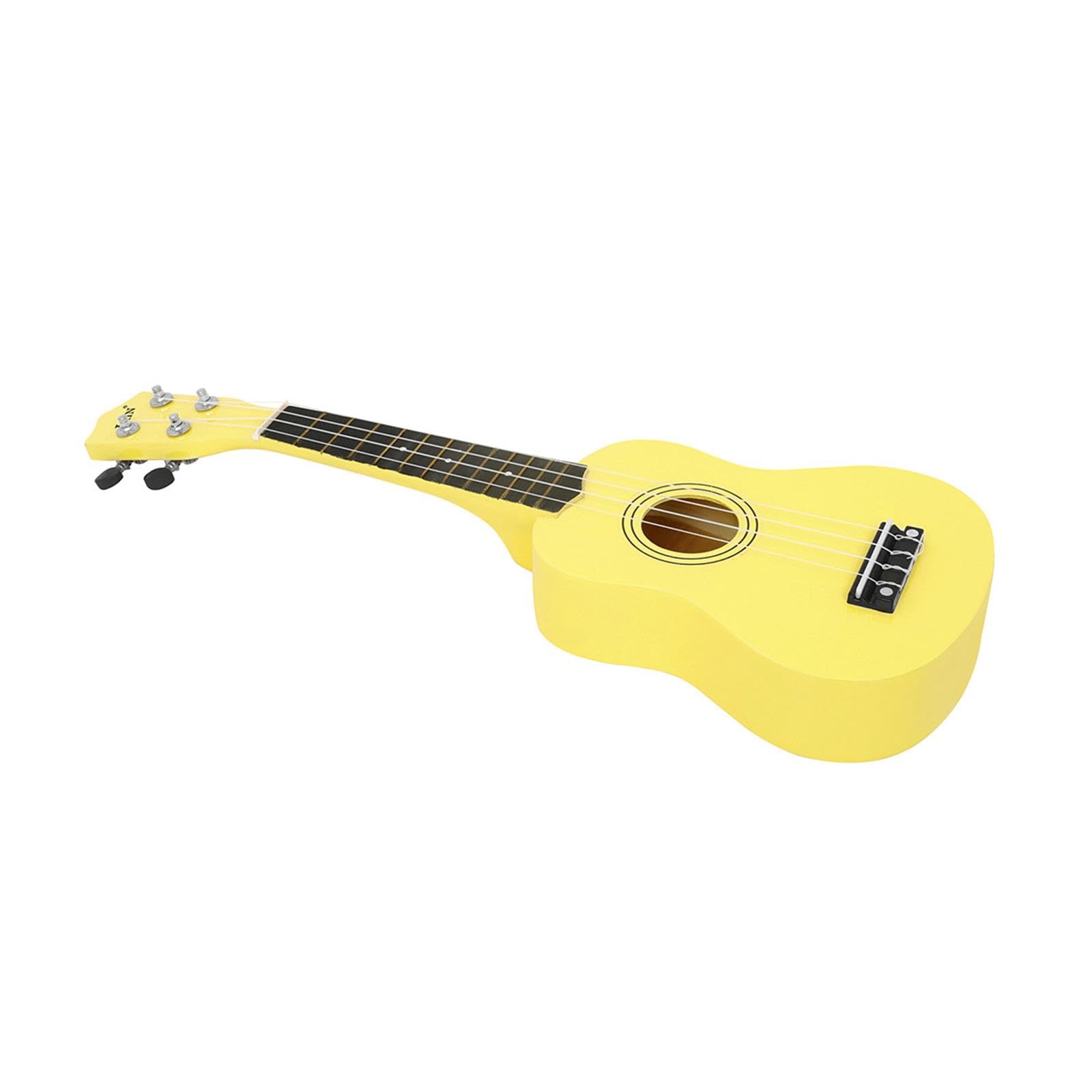 Ukulélé pour Enfants, Instrument de Musique, Cadeau Musical, avec Housse, Ukulélé En Tilleul de 21 Pouces pour Enfants, Débutants, Garçons et Filles