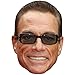Produktbild Celebrity Cutouts Jean-Claude Van Damme Maske aus Karton