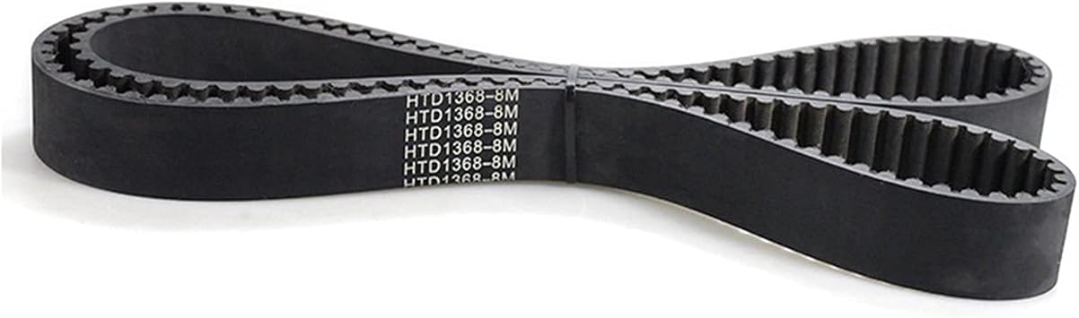 Xianglaa-Timing Belt Closed-Loop Belts 1368-8M-45, Width 35/40/55/65/70mm, C=1368mm, HTD8M Rubber Synchronous Belt, Arc Tooth, Fiberglass Core, 171 Teeth Length 1368-8M, Width Width 50mm