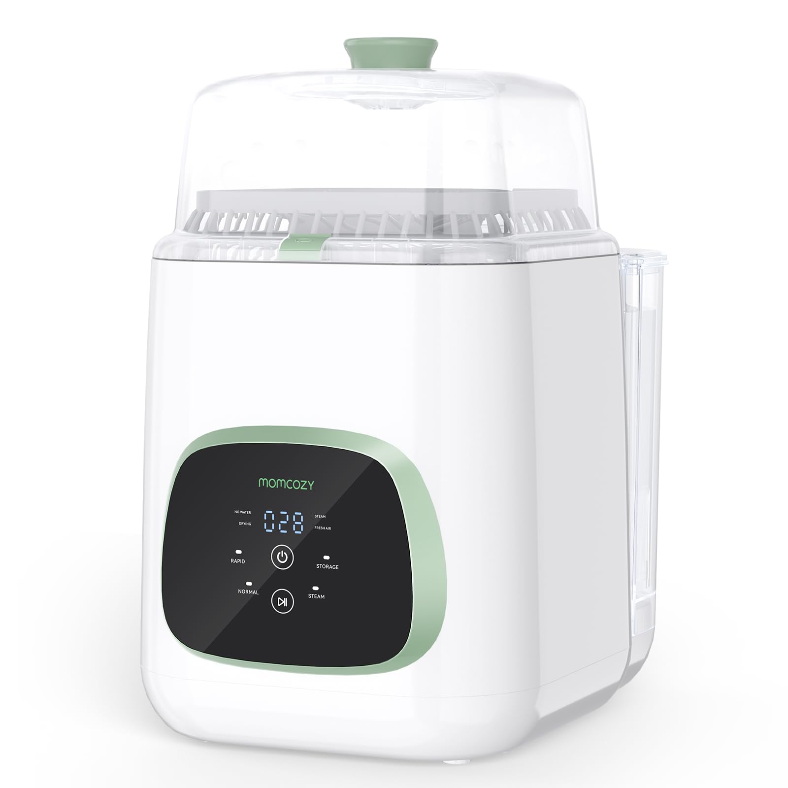 Momcozy KleanPal Pro Flaschenreiniger – 3-in-1 Babyflaschen-Waschmaschine mit Sterilisator & Trockner – Automatisches Reinigungsgerät für alle Flaschenmarken