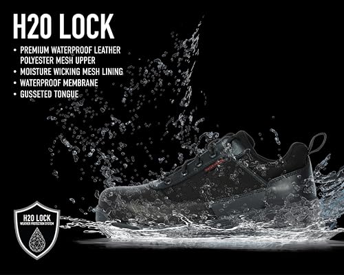 Rothco Guardian Tactical Shoe – 4 Inch – Waterproof & Lightweight Sneakers for Public Safety, EMTs, and More3