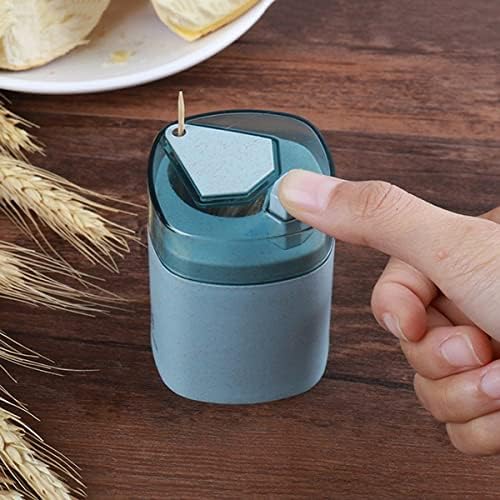 SHG ENTERPRISE Toothpick Holder Dispensers, Automatic Toothpicks Container, Toothpicks Storage Dispensers Box, for Home Living Room Kitchen Restaurant (1 Pc).