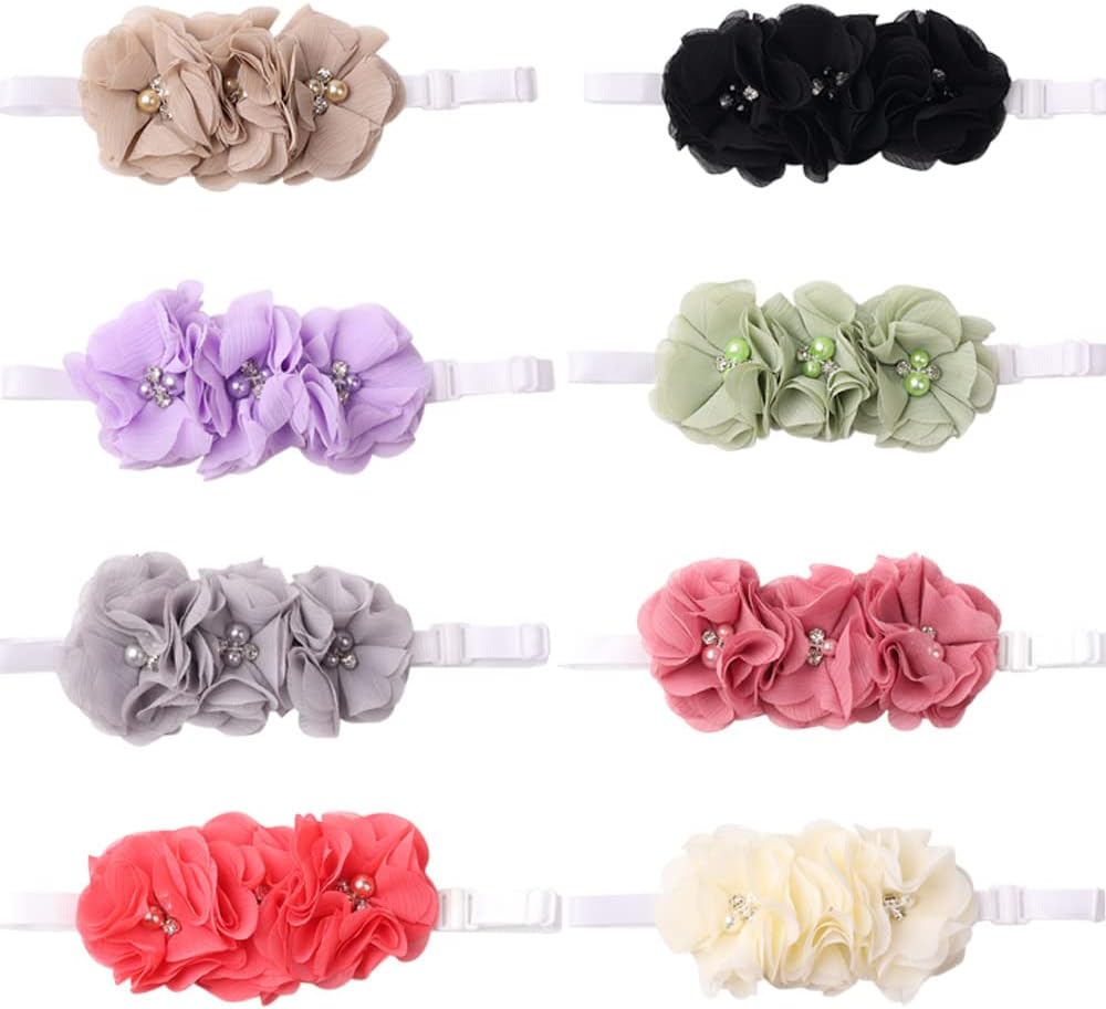 Pet Necklace Wholesale 20 Pcs Pet Bow Tie Grooming Supplies for Small Medium Dog Cat Neck Tie Party Decoration Pupply Adjustabl Flower Collar Pet Collar
