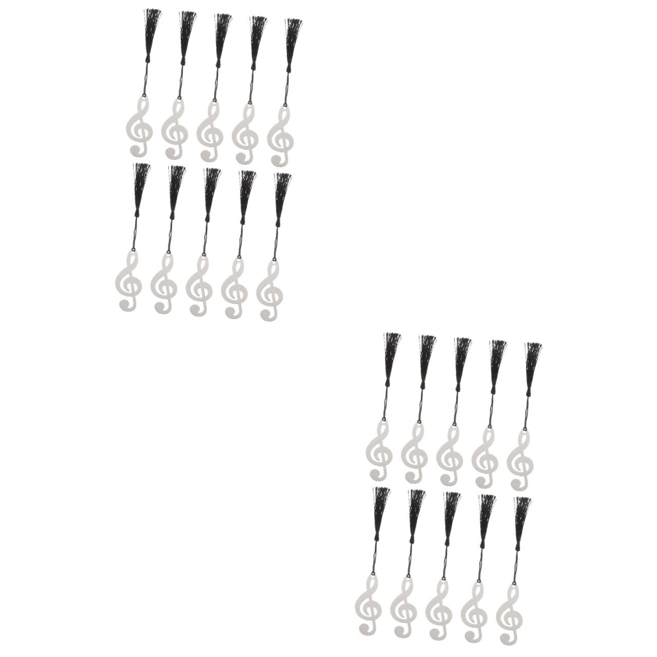 Lurrose 2 Sätze Arzt Hut Lesezeichen Musiknoten-lesezeichen Partygeschenke Gefälligkeiten Bookmarks Book Marks Schreibwaren Metall Material 10 Stück * 2