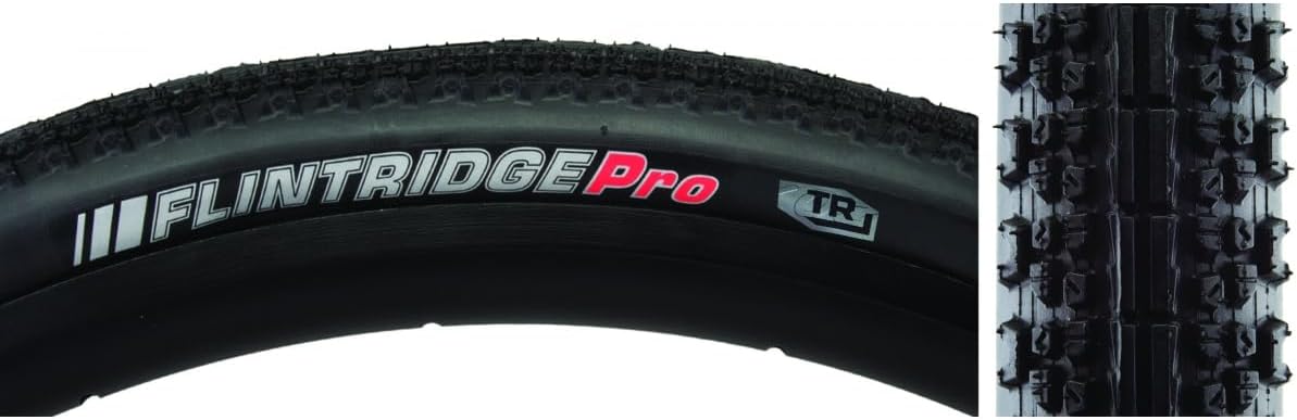 Kenda Flintridge Pro Tire - 700 x 35, Tubeless, Folding, Black, 120tpi