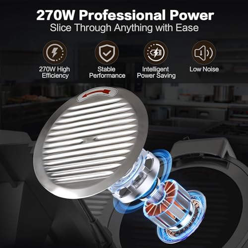 Electric Deli Meat Slicer