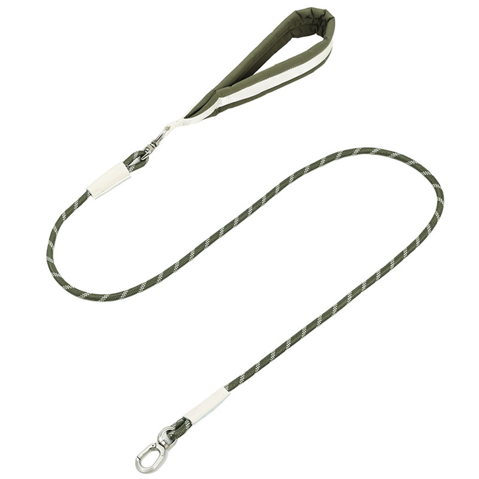 Reflektierende Hundegeschirrweste mit Seilset, Yellow L | Reflektierendes Design, verstellbares Nylonseil, weiche Polsterung, atmungsaktive Weste für Outdoor Aktivitäten