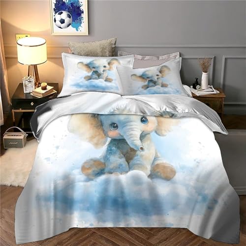 Housse de couette ange super douce contre allergies nuit - 6