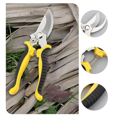 Tijeras de podar acero inoxidable 7.5 pulg miniatura 5