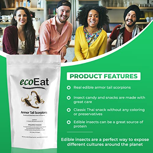 Edible Armor Tail Scorpions by ecoEat - Edible Insects Bugs Snack Gift - Image 5
