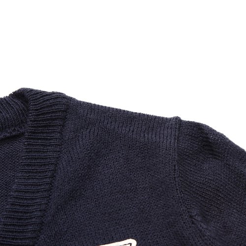 Richie House Little Boys' Handsome Cardigan Sweater with Embroidery RH07003