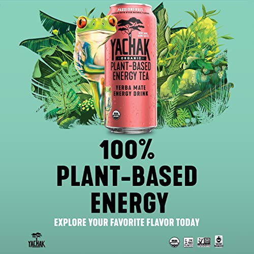 Yachak Yerba Mate Drink, Passionfruit, 16 Fl Oz (Pack Of 12) #TOP3