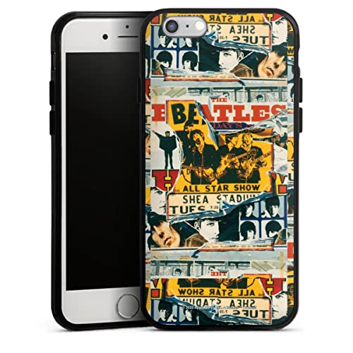 DeinDesign Coque en Silicone Compatible avec Apple iPhone 6 Étui Silicone Coque Souple The Beatles Rock ‘n’ Roll Musique - Les Beatles, Paul McCartney, John Lennon, RIngo Starr, George Harrison DeinDesign Coque en Silicone Compatible avec Apple iPhone 6 Étui Silicone Coque Souple The Beatles Rock 'n' Roll Musique