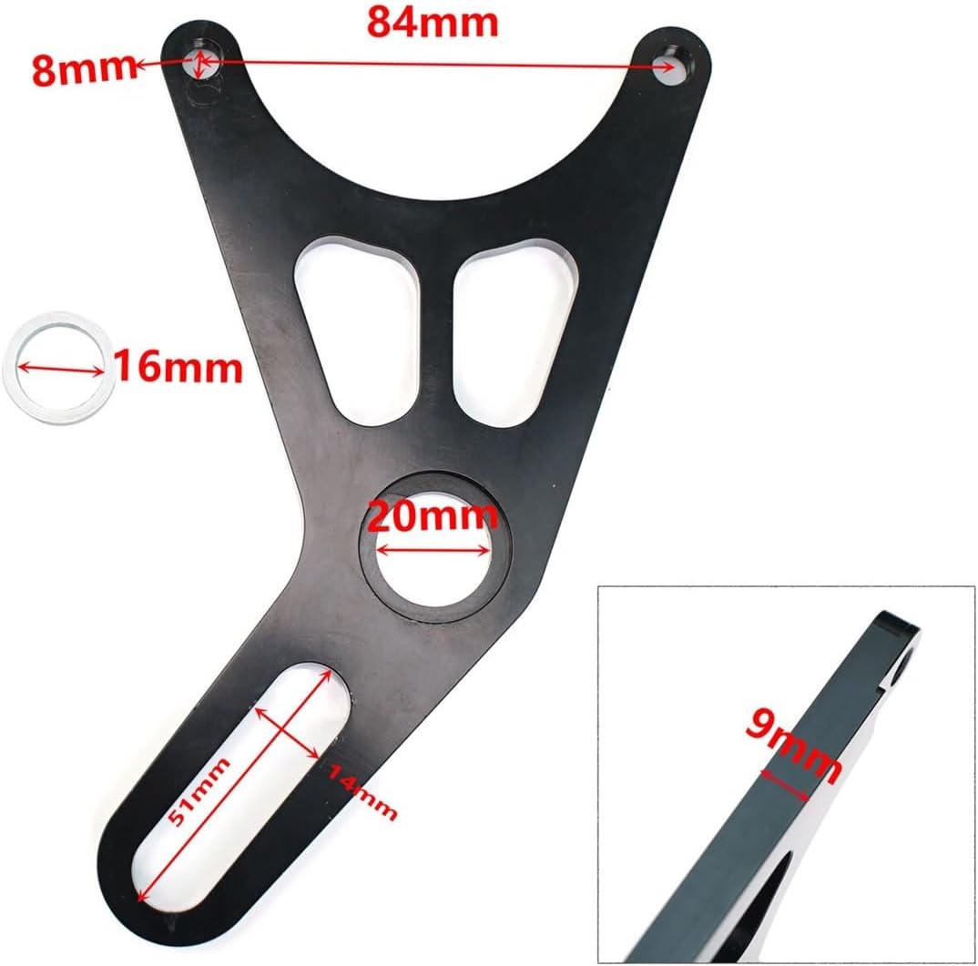 84mm Pitching Motorcycle Brake Caliper Brake P2x34mm Fit for Scooter Rsz Jog GROM MSX125 NIU BWS