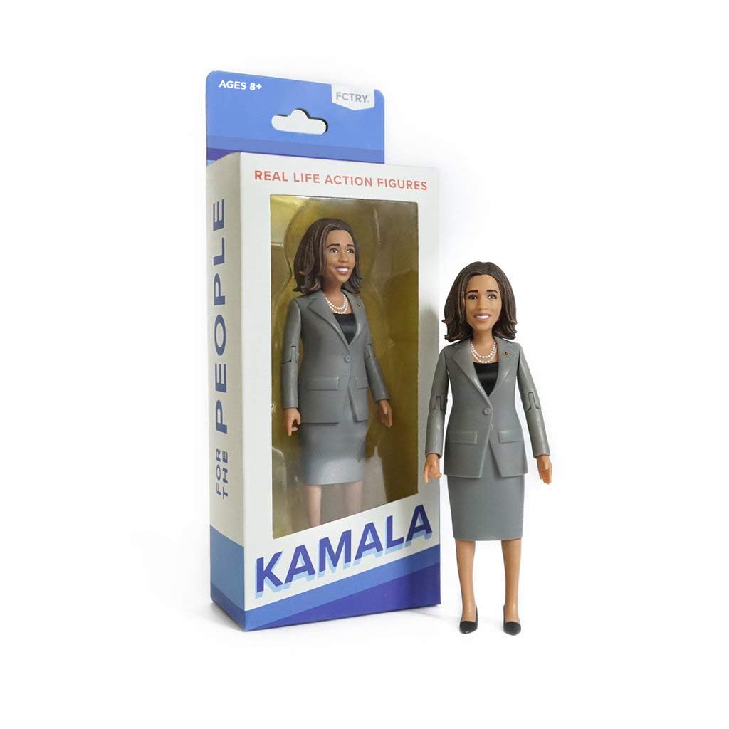 FCTRY Kamala Harris Real Life Political Action Figure: Female Vice President Kamala Harris Collectible Figurine, Perfect for Collectors, Gift Ideas & Souvenirs