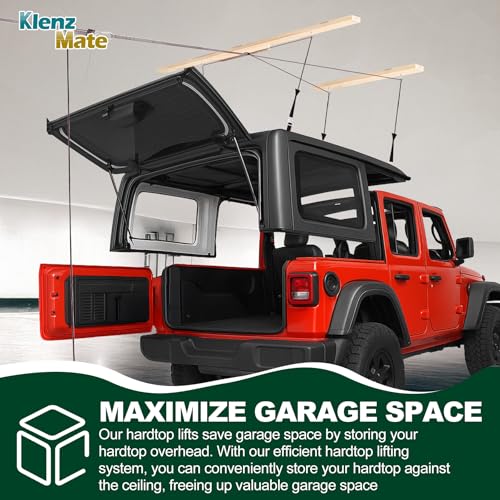 image for KlenzMate Upgraded Hardtop Removal Lift with Removal Tool Kit,Compatib