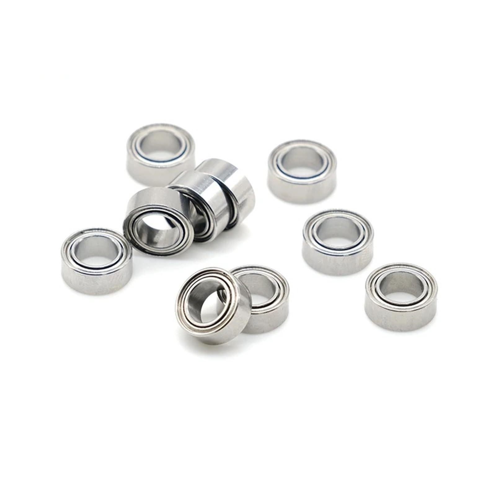 Rodamientos de bolas de acero inoxidable DDRI-5632ZZ R156ZZ SR156ZZ de 3/16 x 5/16 x 1/8 pulgadas (10 unidades)