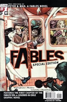 Unknown Binding Fables No. 1 Special Edition reprint Free preview of Peter & Max: A Fables Novel Book