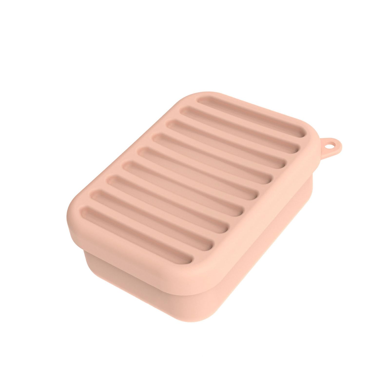 APGLSXY Silicone Soap Box with Lid Covered Soap Tray for Various Home Styles Keep Freshing and Dry Covered Tray