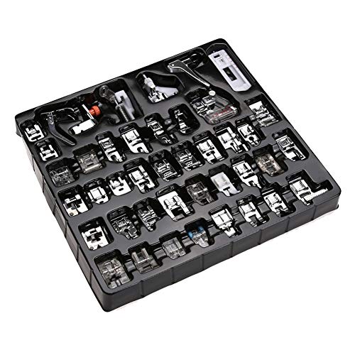 Kit de 42 Piezas Pies para Máquina de Coser Doméstica