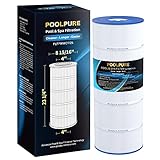 POOLPURE PLFPWWCT125 Pool Filter Replaces PWWCT125, Ultra-B2, Porpoise PP-B2-M, Clearwater II ProClean 125, 817-0125N, 125 Sq.ft Filter Cartridge 1PACK