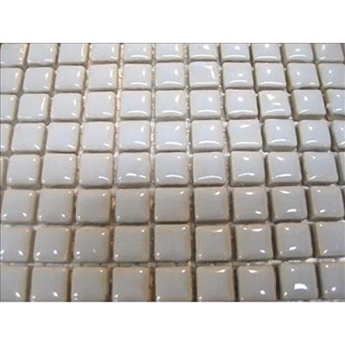Glazed Ceramic Mosaic Tiles.10 x 10mm Tiles. 81 Tile Sheet Ceramic Glazed. Mercury