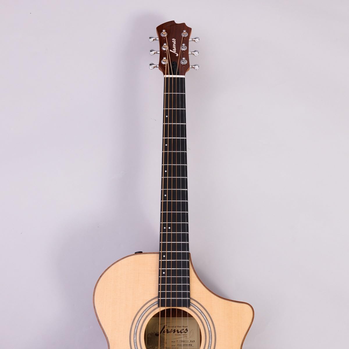 Amazon | James J-700CII NAT エレアコ 生音エフェクト エルボーカット