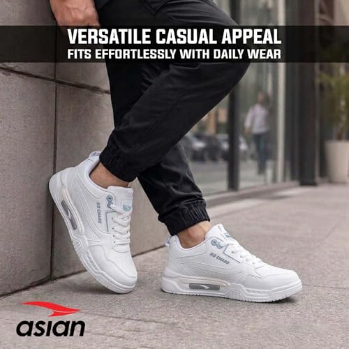 Image of ASIAN Shadow-02 Sneakers for Men | Cushioned Insole, Anti-Slip Outsole & Premium Stylish Design | Trendy Casual Sneakers for Gym
