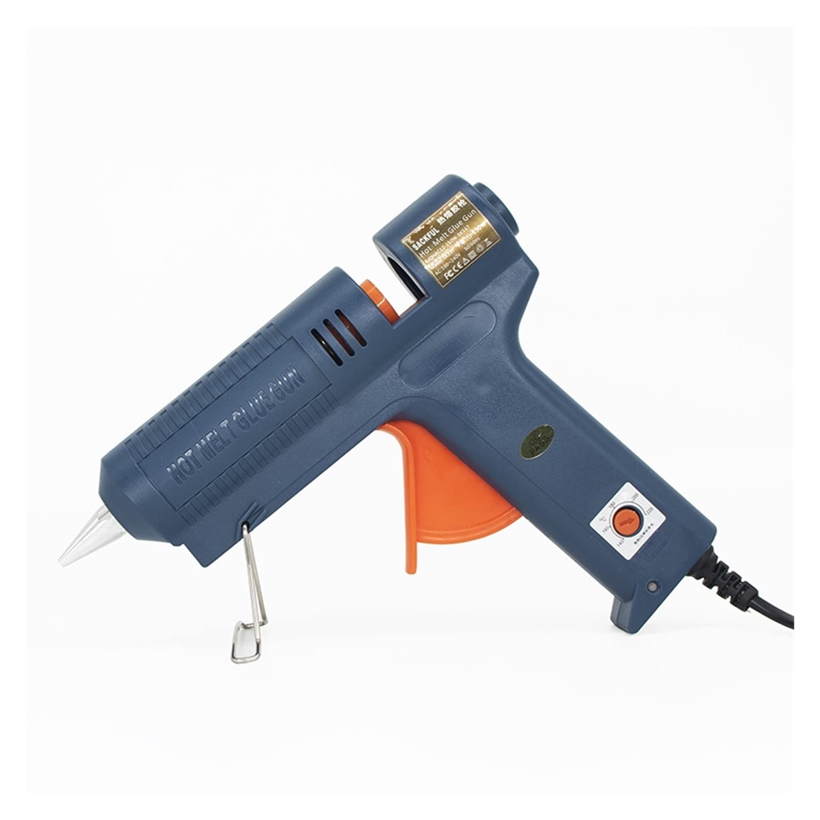 Zestaw pistoletu do klejenia na gorąco 150W pistolet do klejenia na gorąco regulowana temperatura pistolet do klejenia na gorąco do 11mm klej w sztyfcie strona główna naprawa diy narzędzia ręczne pist