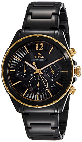 Titan Regalia Sovereign Analog Black Dial Men's Watch-1748KM02 / 1748KM02