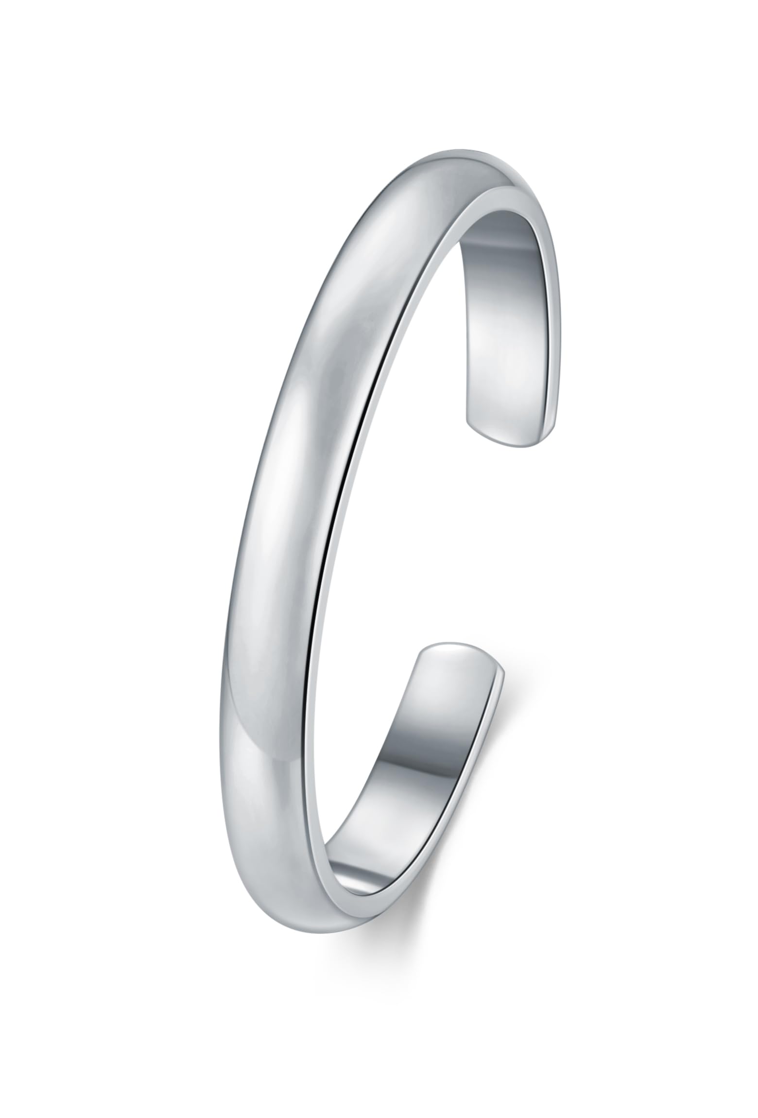 BORUO Toe Rings, 925 Sterling Silver or Waterproof Gold Plated, 2-4mm