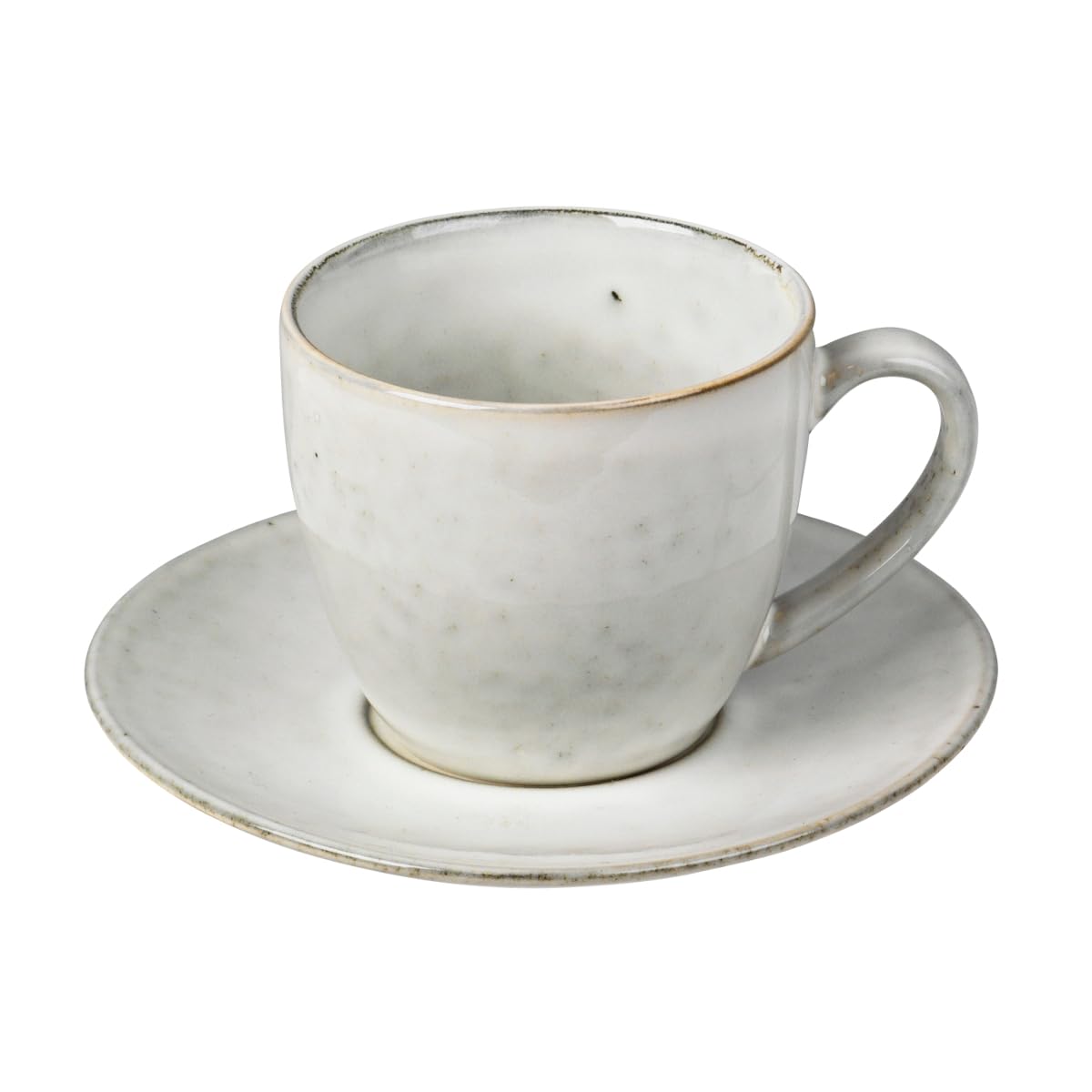 broste Copenhagen Nordic Sand Tasse mit Untertasse 0,15 l