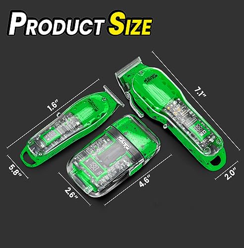 Cortapelos recargable para evitar tirones con afeitado cero y pantalla 6