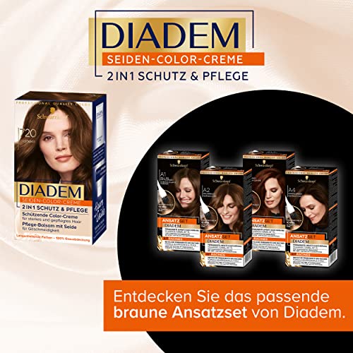 Foto von DIADEM Seiden-Color-Creme 720 Kastanie Stufe 3