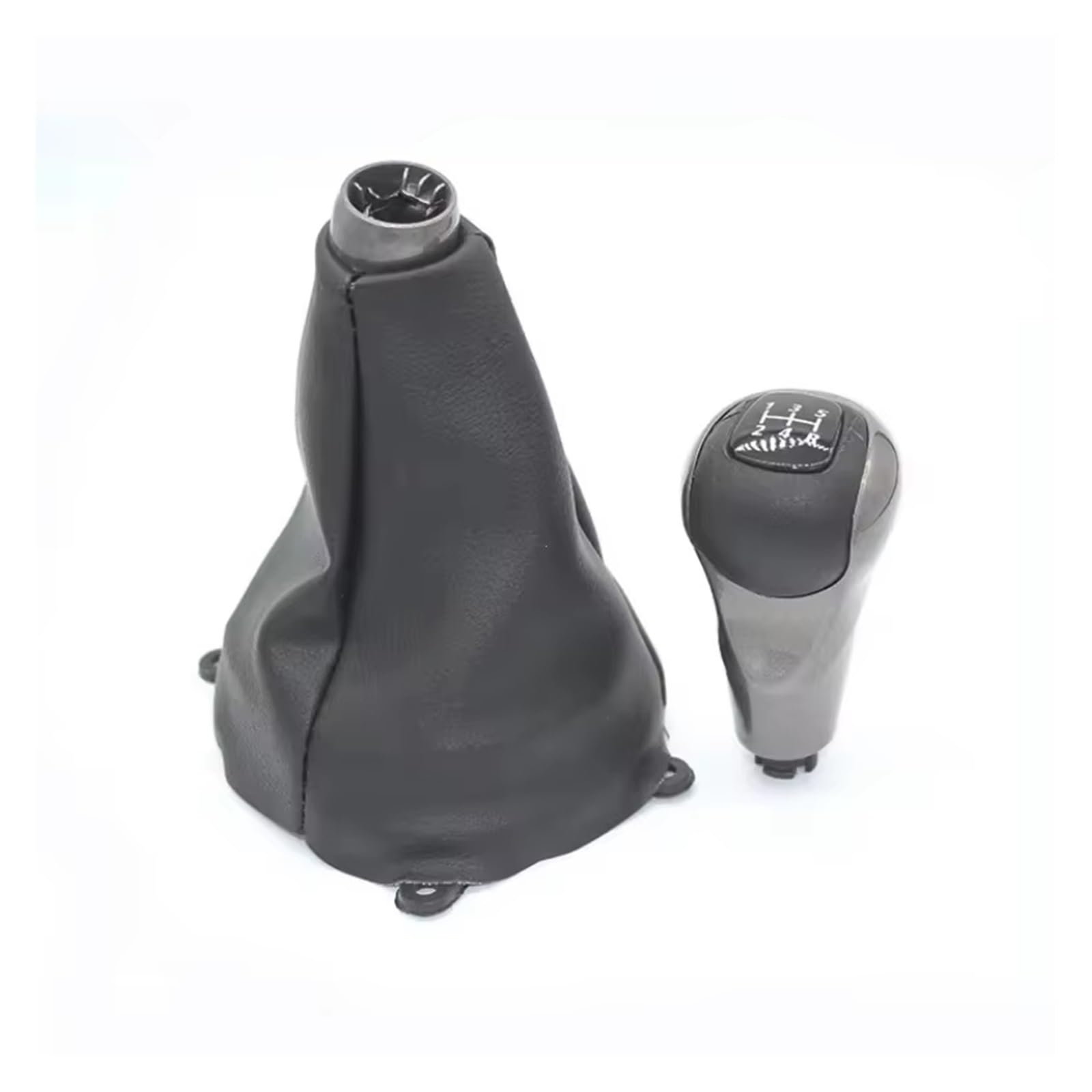 Ghqfrop 5 Speed Set Transmission Gear Shift Knob For Civic 2006-2011 54102-Sna-A02 Manual Car 5 Speed Gear Shift Knob Shifter With Boot Cover Case Car Gear Stick Knob(5 Speed Set)