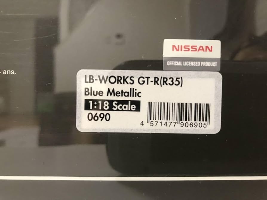 1/18イグニッションモデル リバティーウォーク ブルーメタリック Amazon.co.jp: イグニッションモデル 1/18 LB-WORKS GT-R R35