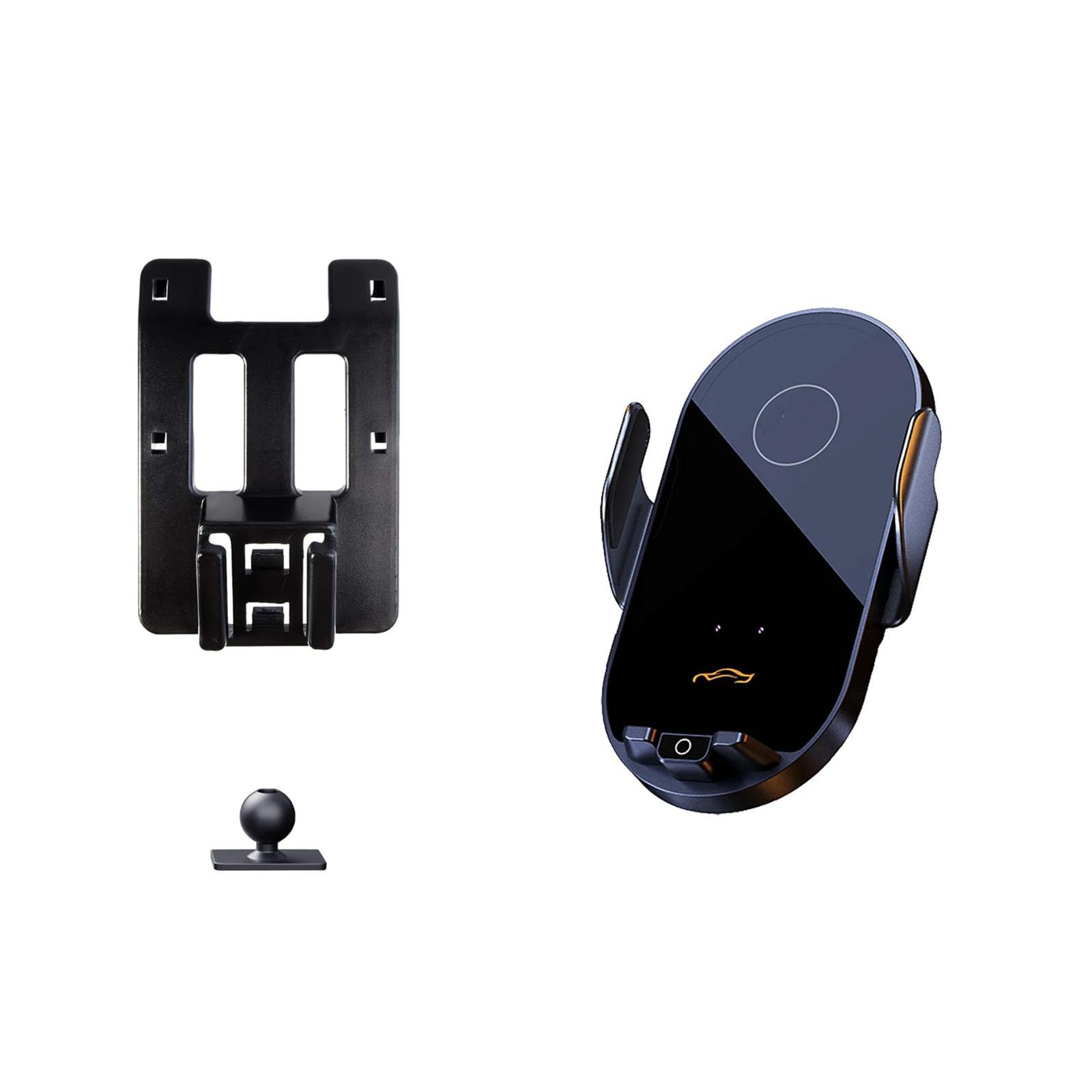 Mogflman Base And Holder D Car Phone Holder For Volvo Xc60 2009-2017, Lhd Car Phone Holder