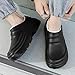 Armadillo Chef Shoes for Men Women Waterproof Non Slip Work Shoes Lightweight Garden Clogs Slip On Comfortable Nursing Shoe Fashion Casual Clog Unisex for Kitchens C-Black