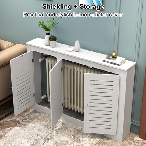 Cache-radiateur évacuation chaleur optimale 3 portes poignées - 3