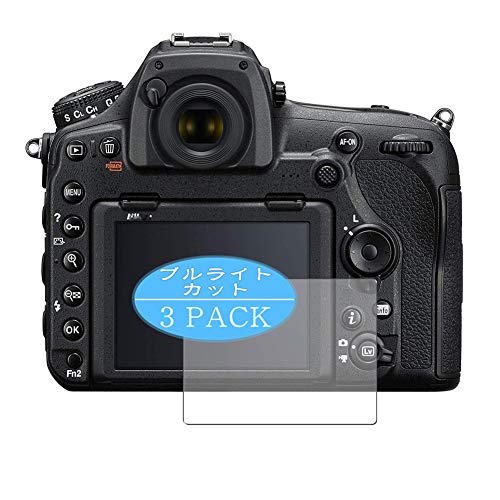 VacFun 3 Piezas Filtro Luz Azul Protector de Pantalla, compatible con Nikon digital SLR camera D850, Screen Protector Película Protectora (Not Cristal Templado) NuevaVersión