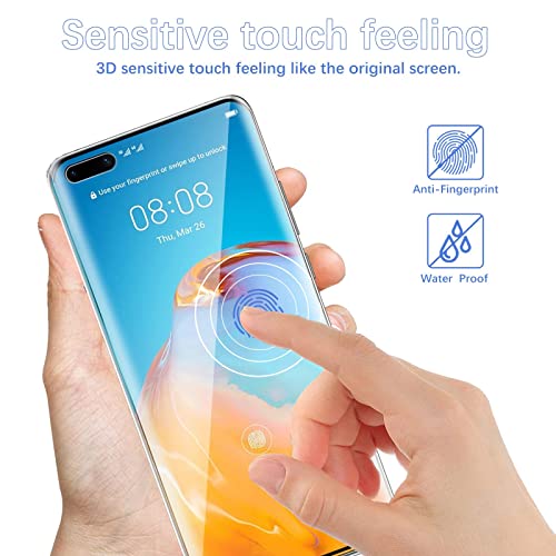 3 Pezzi - Vetro Temperato Compatibile con Huawei