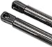 PYUBNCA 2PCS Black Carbon Fiber Rear Tailgate Dampers for Ford Kuga Escape 2020 Trunk Boot Shock Absorber Gas Struts Spring Prop Rod Bar