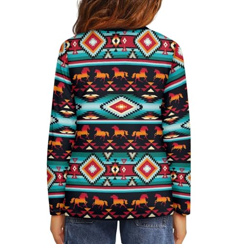 Image of Uourmeti Long Sleeve Tops for Boys Graphic T Shirts Teen Girls Active Pullover Tees
